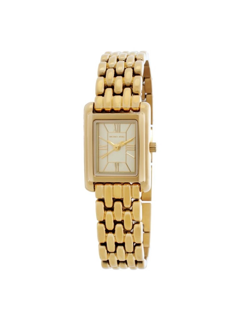 NWT Michael Kors Petite Essex Quartz Gold Dial Ladies Watch